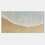 Large Beach Wall Art Acrylic Oversize Abstract Beach Acrylic Painting For Living room