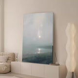 Beach Sunrise Painting Acrylic Extra Large Beach Wall Art For Bedroom Framed Beach Art