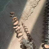 Beach Acrylic Painting On Canvas Beach Wall Art For Bathroom Contemporary Beach Art